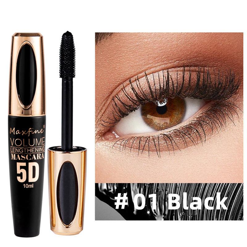 Silk Fiber Mascara Long Lasting Waterproof Non Smudgy Makeup Tool