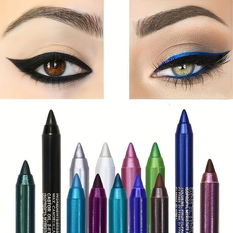 Metallic Smokey Texture Eyeliner Pen 14 Colors