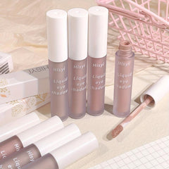 Long-Lasting Matte Liquid Eyeshadow in 4 Earth Tones