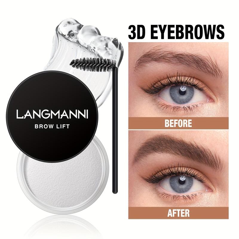 Long Lasting Stereoscopic Brow Gel for Neutral Sculpting and Waterproof Soap