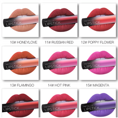 Matte Lip Glaze Liquid Lipstick Vitamin C Lip Stain