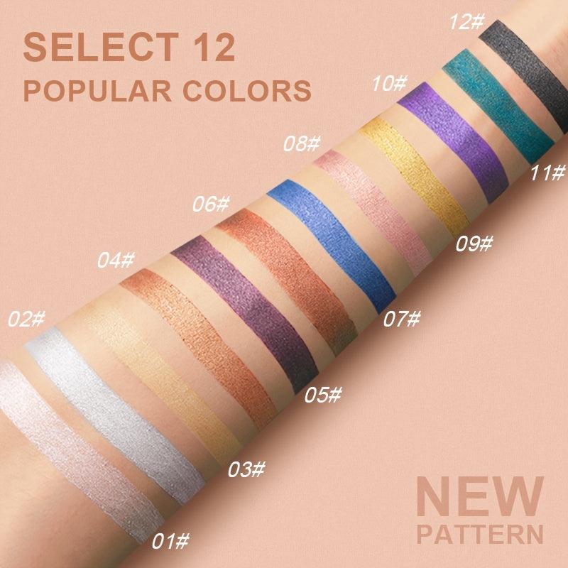 Glitter Eyeshadow Stick Pearly Shimmer Metallic Texture