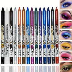 Pearly Eyeshadow Pen Gel Waterproof Coral Brown