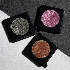 Glitter Monochrome Eyeshadow Powder for Stage Performance