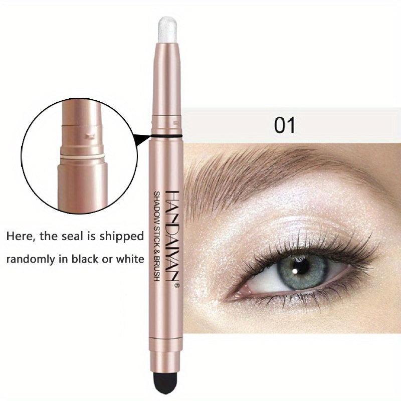 12 Pcs Highlighter Eyeshadow Stick Shimmer Glitter Eyeshadow Pen