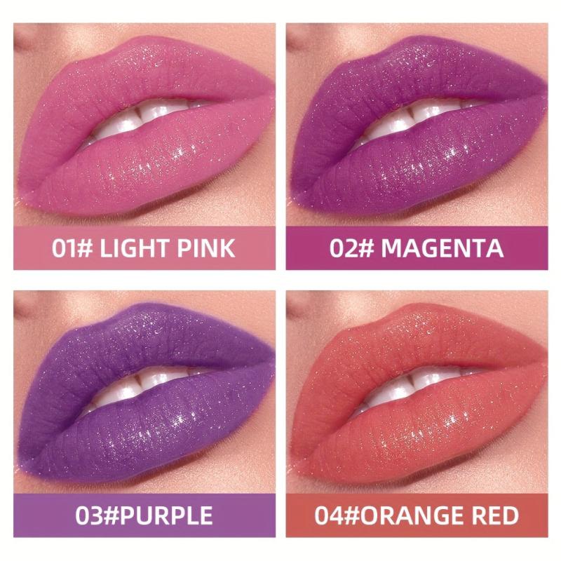 Diamond Shine Glitter Liquid Lipstick Waterproof Metallic Sparkle