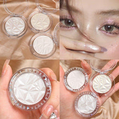 Face Highlighter Powder Glitter Matte Contouring Shimmer