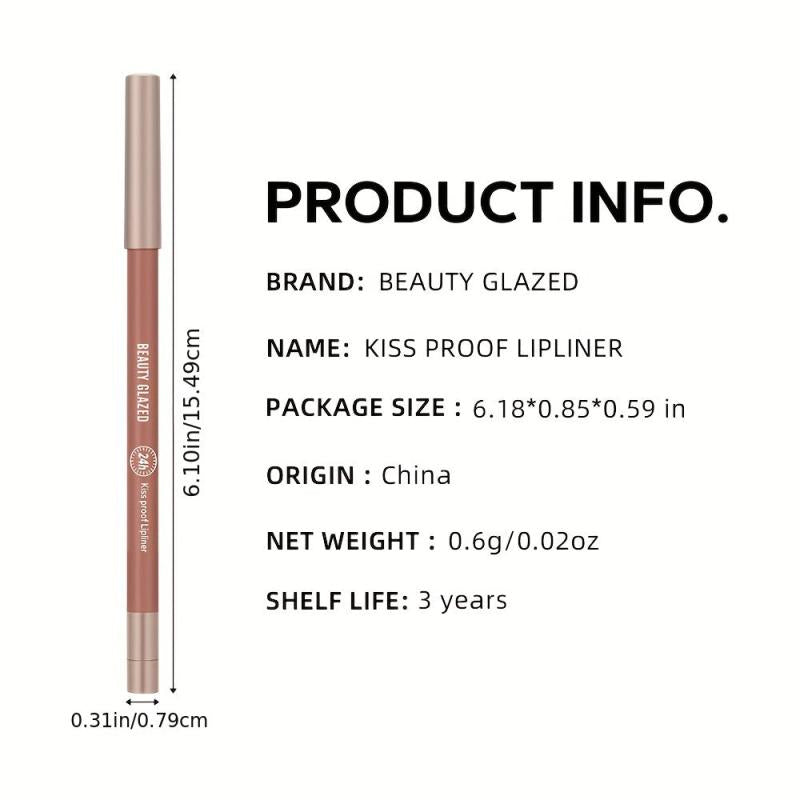 Waterproof Lip Liner Set for Matte Lipstick