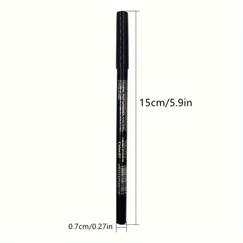 Colorful Eyeliner Pen Waterproof Smudge Proof Pearly Eyeliner Glue Pen