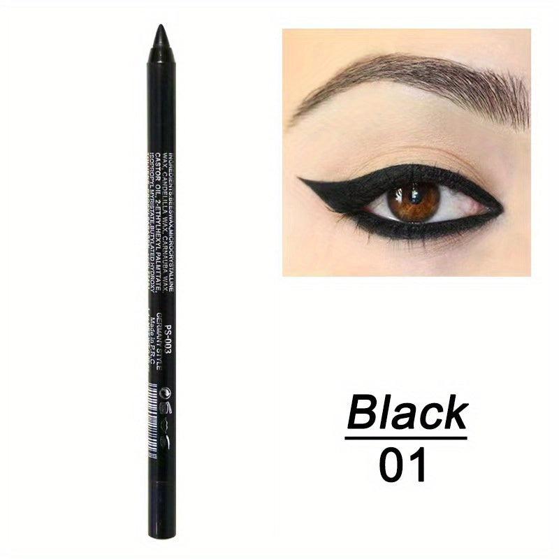 Colorful Eyeliner Pen Waterproof Smudge Proof Pearly Eyeliner Glue Pen