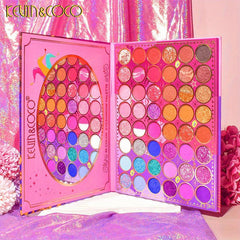 48 Eyeshadow Palette with Pearly Matte High Pigment Colors for Girls