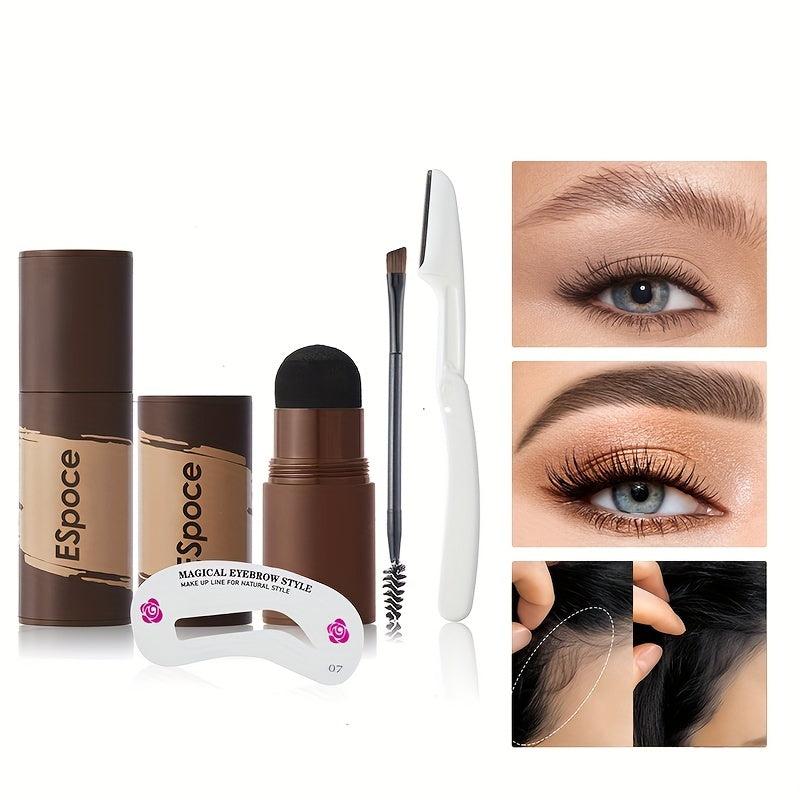 Eyebrow Styling Kit & Powder Stick with Brush