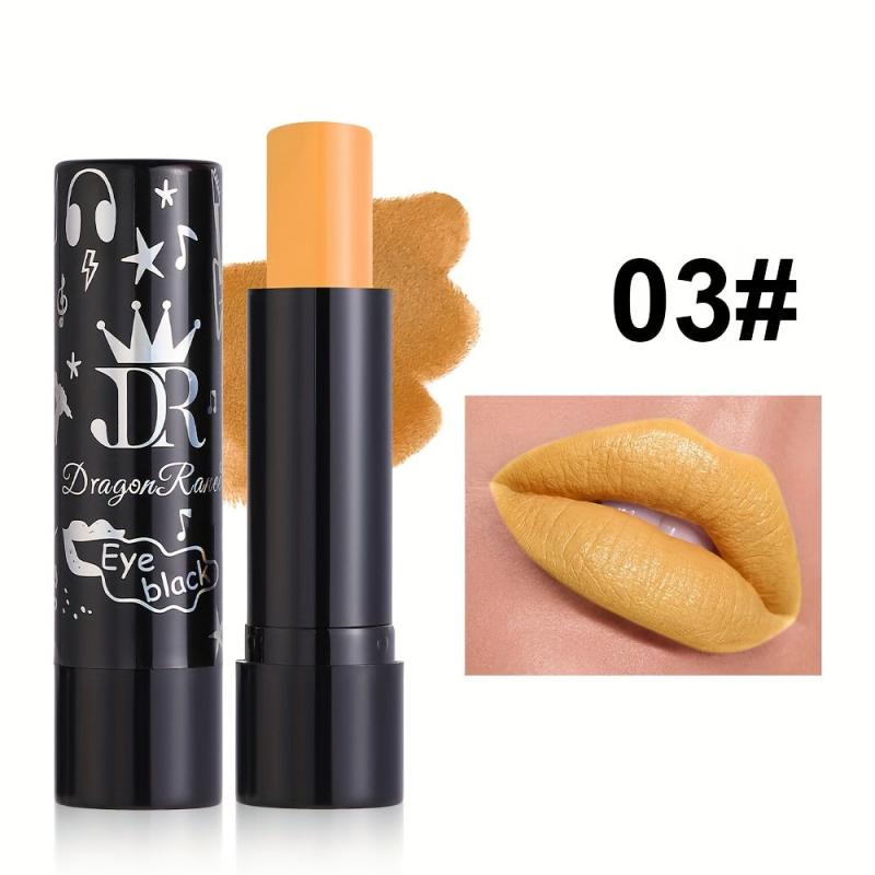 Matte Halloween Makeup Lipstick Crayons - Durable, Waterproof, Smooth