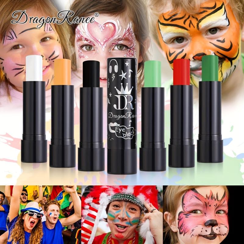 Matte Halloween Makeup Lipstick Crayons - Durable, Waterproof, Smooth