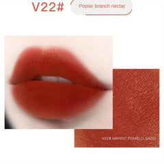 HEYXI Silvery Tube Lipstick Long Lasting Non Stick Cup Non Smudge Waterproof