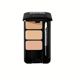 Waterproof Full Coverage Concealer with Brush Green Purple Pink Shades