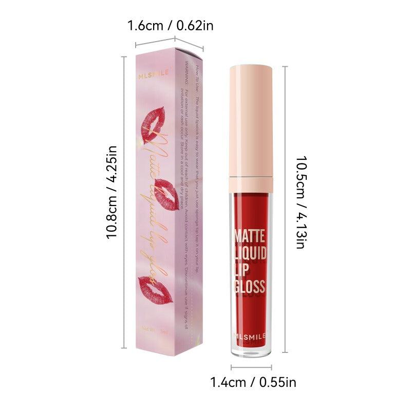 Matte Moisturizing Lip Gloss Hydrating Liquid Lipstick