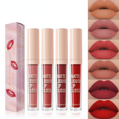 Matte Moisturizing Lip Gloss Hydrating Liquid Lipstick