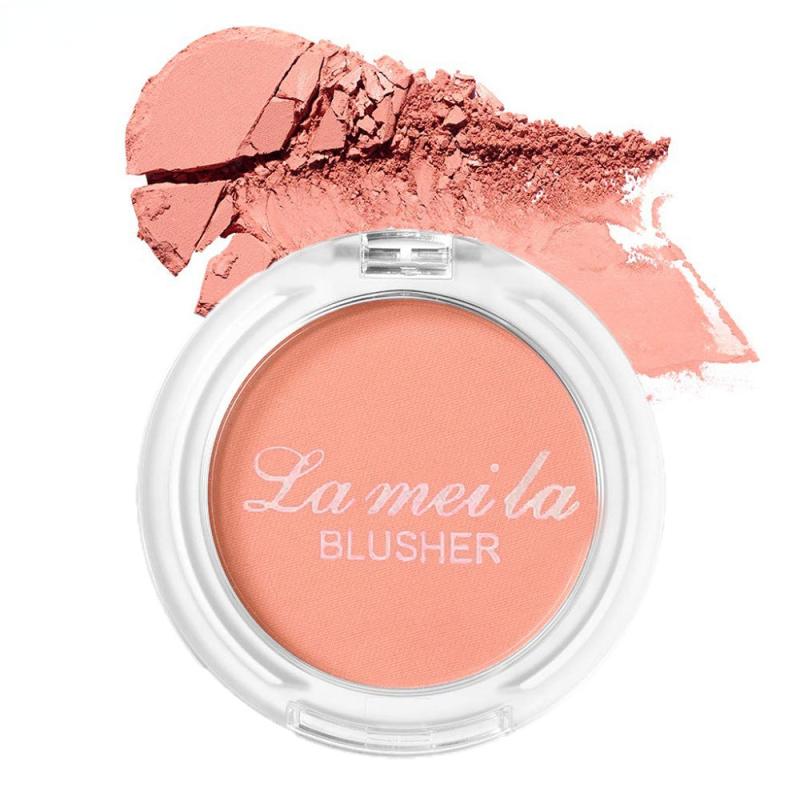 Monochromatic Blush Compact for Contouring Waterproof Cosmetics