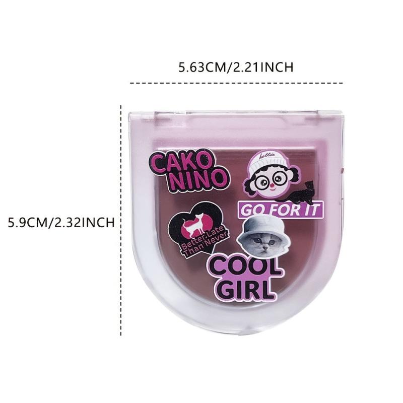 Monochrome Rocker Girl Blush Peachy Lightweight Natural Glow