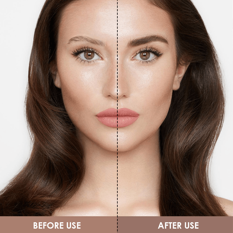 Professional Eyebrow Kit with Stencils and Brushes