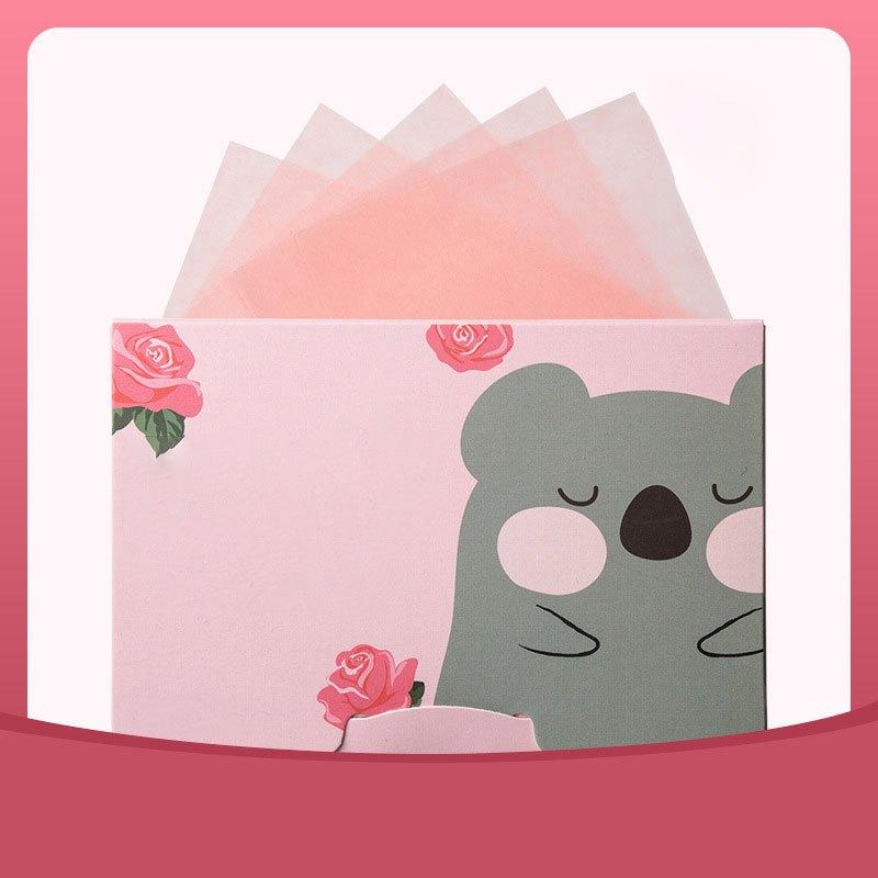 100Pcs Facial Absorbing Paper Control Oil Portable Box Makeup Tools