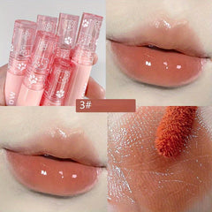 Bubble Mirror Glow Lip Glaze Plumping Moisturizing Hydrating Long Lasting Lip