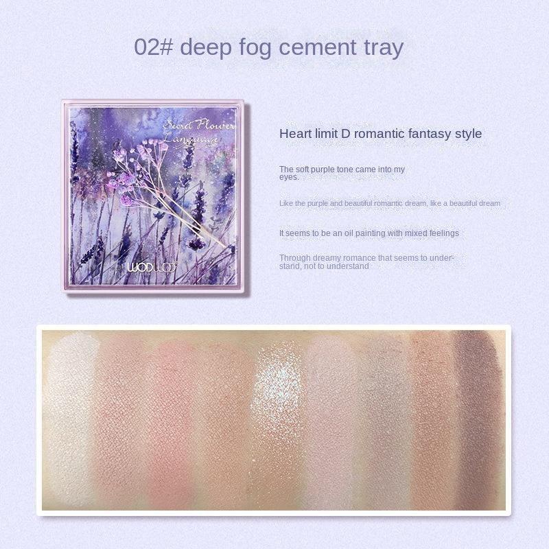 9-Color Eyeshadow Palette Matte Shimmer Blendable Powder