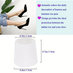 10pcs Pack Toe Sleeves Protectors Toe Covers - Toe Pain Relief