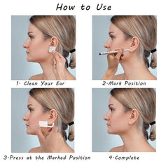 1PC Disposable Sterile Ear Nose Piercing Kit - NO PAIN Piercer