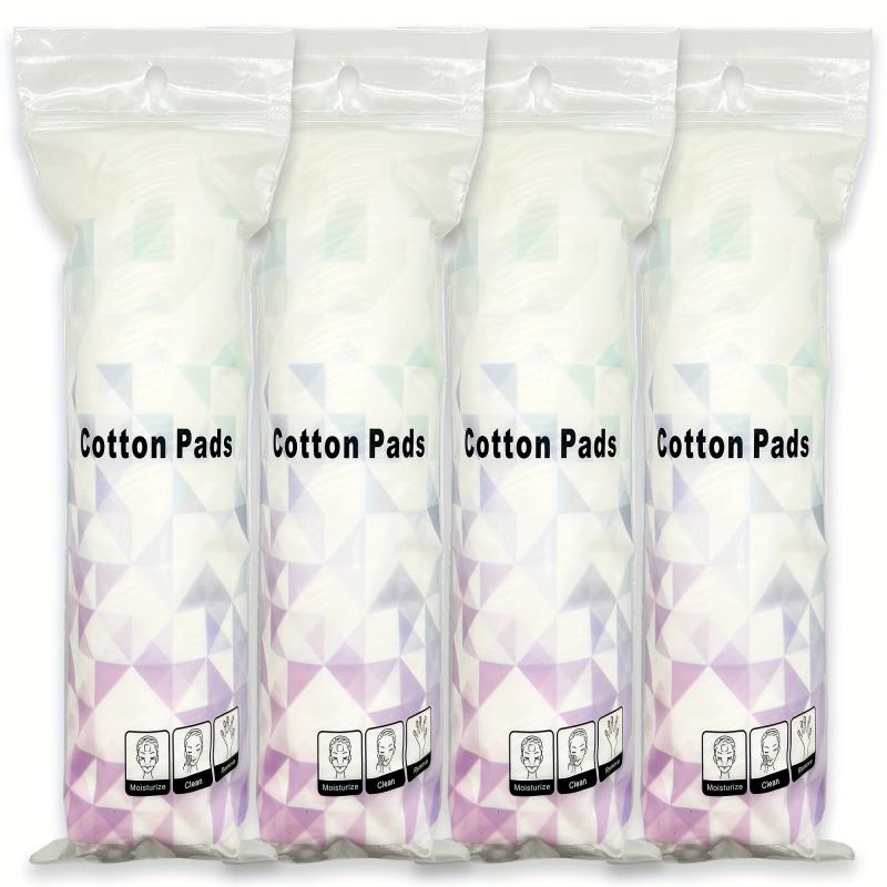 400 Natural Makeup Remover & Facial Cleansing Round Pads