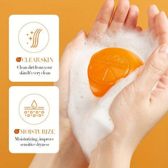 Vitamin C Orange Essential Soap with Hyaluronic Acid Shea Butter