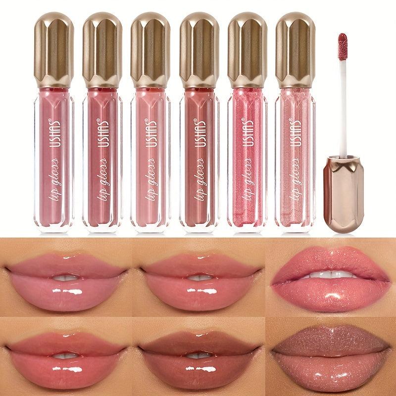 Waterproof Matte Lipstick Liquid Gloss 6 Colors