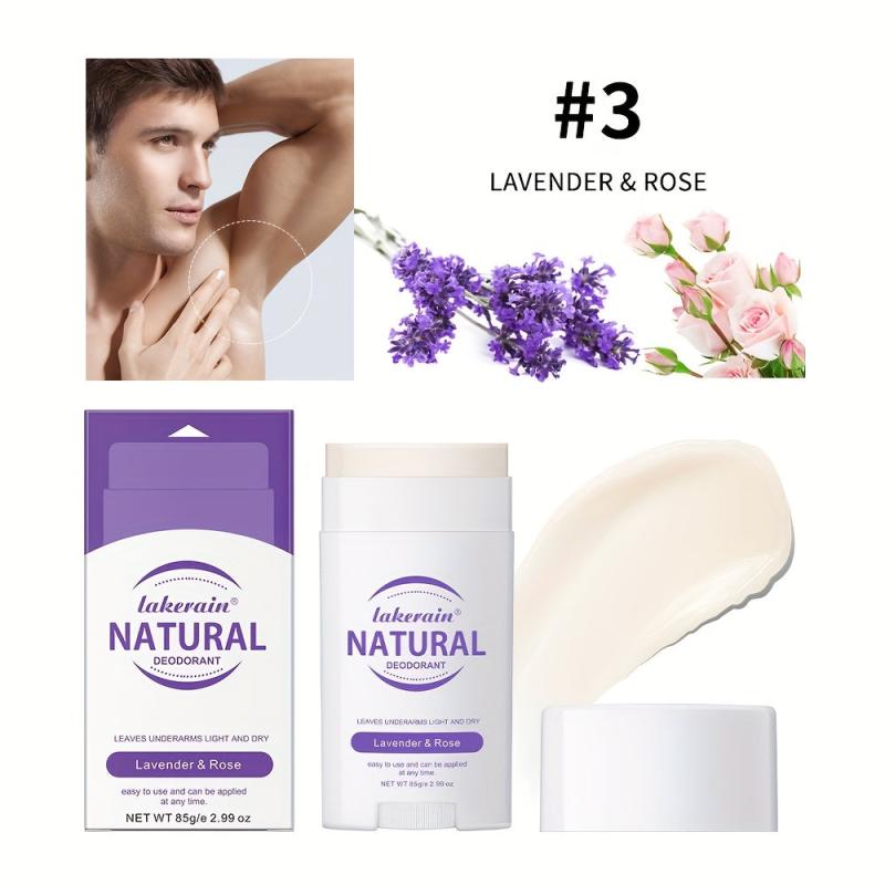 Armpit Deodorant Stick, Long Lasting Odor Control, Refreshing Fragrance