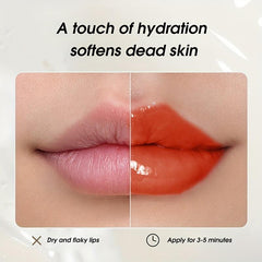 Tinted Lip Balm Water Gloss Moisturizing Hydrating Orange