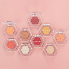 12 Colors Diamond Sequin Eyeshadow Powder Glitter Highlighter Eye Makeup