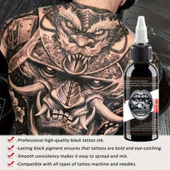 60ml Tattoo Ink Professional Pigment for Body Art Long Lasting
