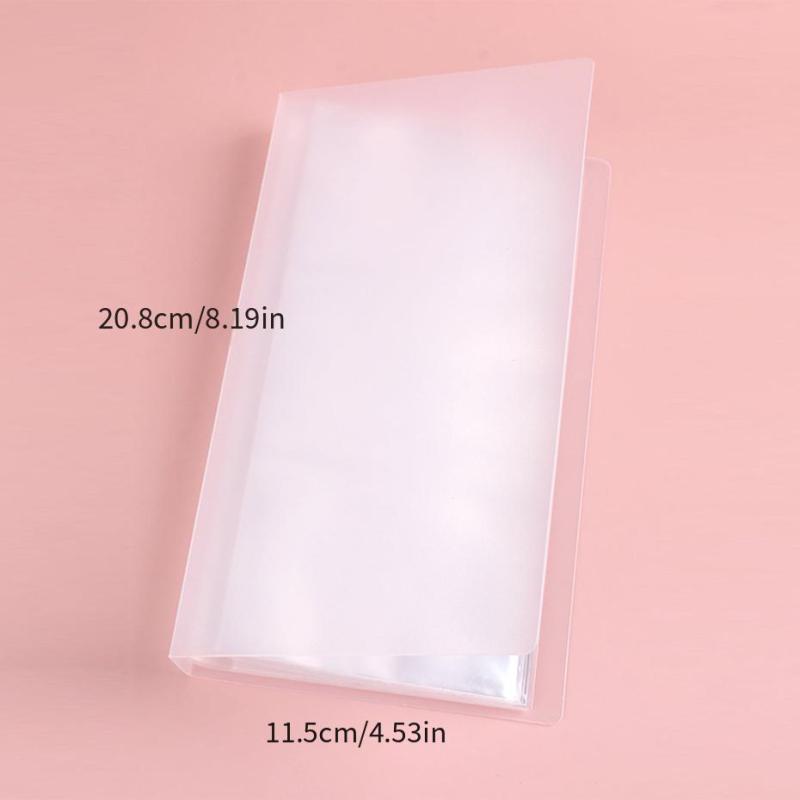 Grid Nail Stickers Storage Book Slider Collection Display Shelf Decal