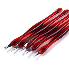 5pcs Precision Cuticle Fork for Manicure & Pedicure
