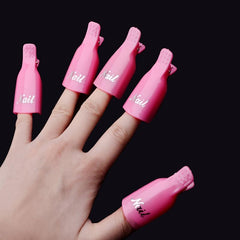 10 Pcs Nail Remover Polish Soak Off Nail Gel Polish Remover