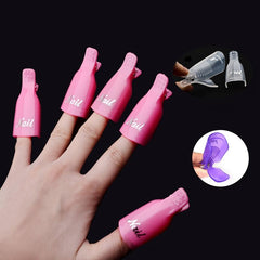 10 Pcs Nail Remover Polish Soak Off Nail Gel Polish Remover