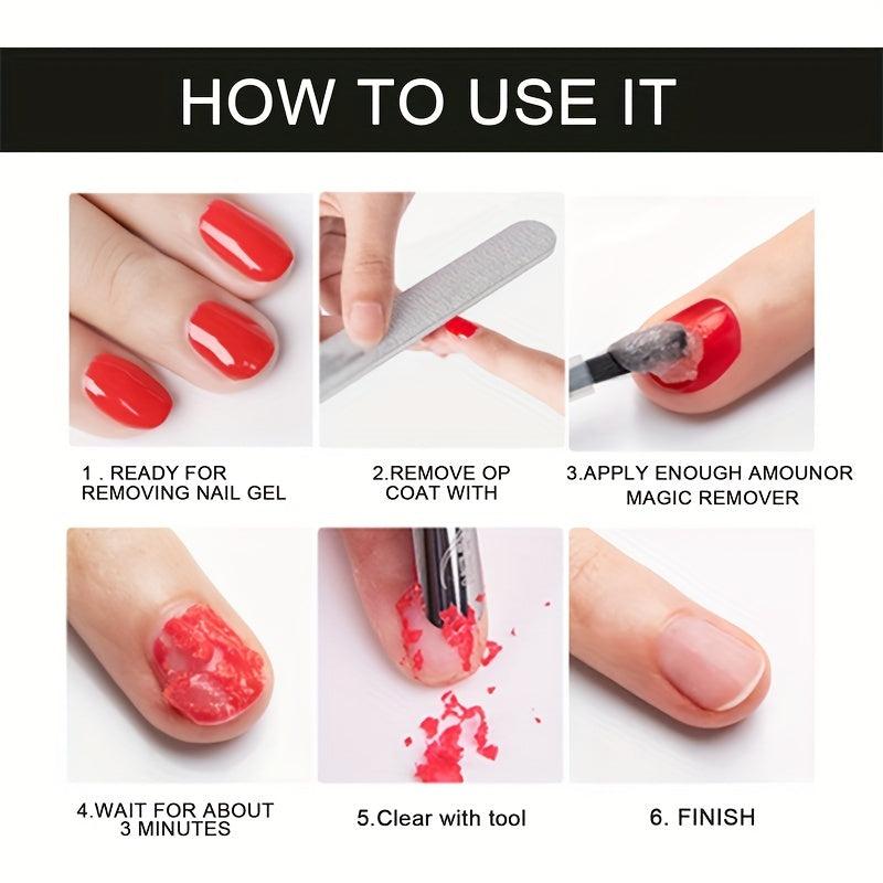 Magic Soak Off Quick Nail Polish Remover