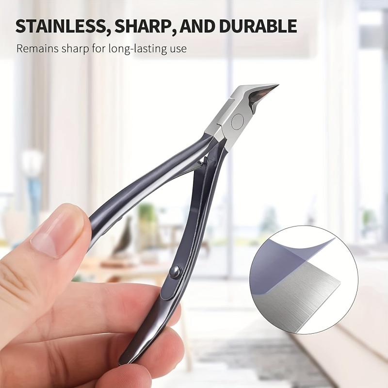 Stainless Steel Toenail Clippers for Ingrown Nails Podiatry Care