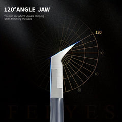 Stainless Steel Toenail Clippers for Ingrown Nails Podiatry Care