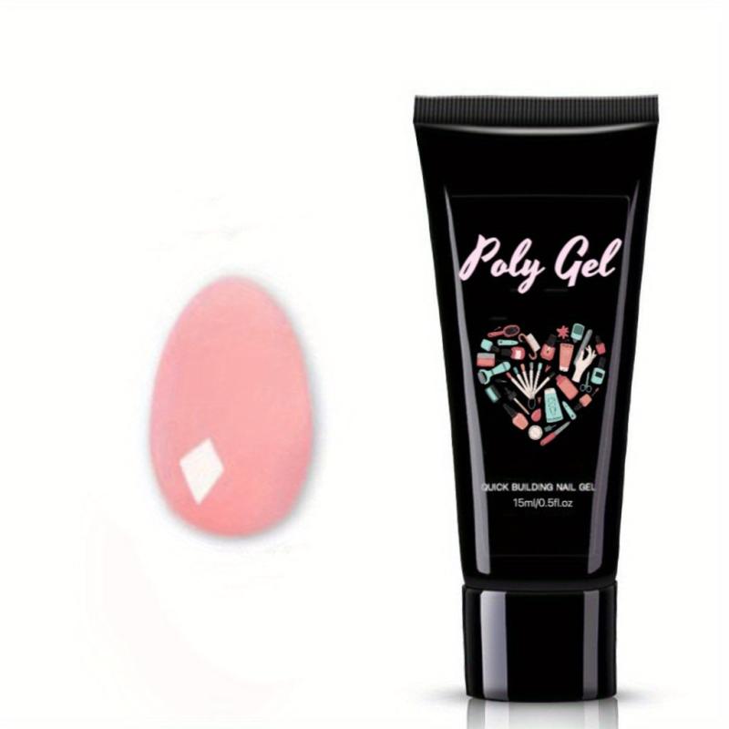 Glitter Poly Nail Gel Set Extension Kit 15ml