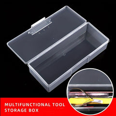 Transparent Storage Box for Nail Art Tools