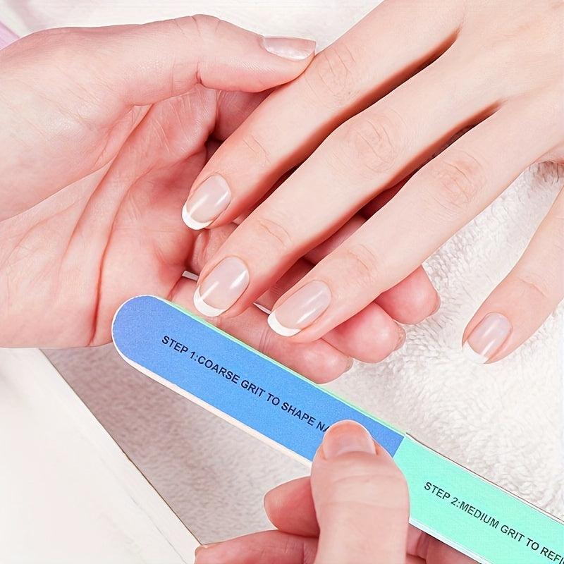 Colorful Nail File & Buffer Professional Nail Buffering Files