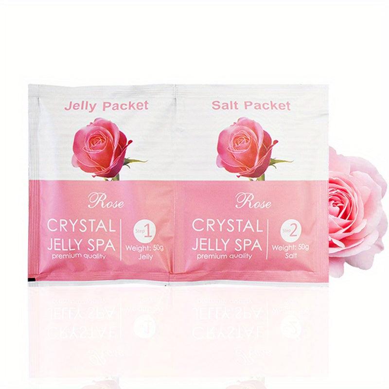 Moisturizing Lavender Rose Foot Soak Jelly Soap