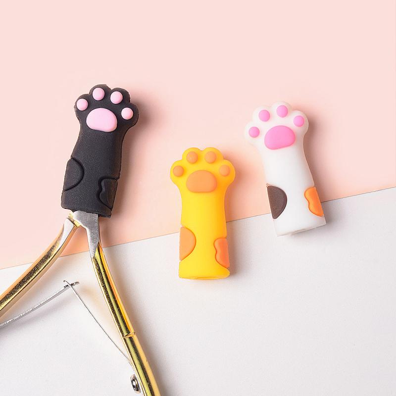 Silicone Nipper Cover Nail Scissors Pedicure Tool