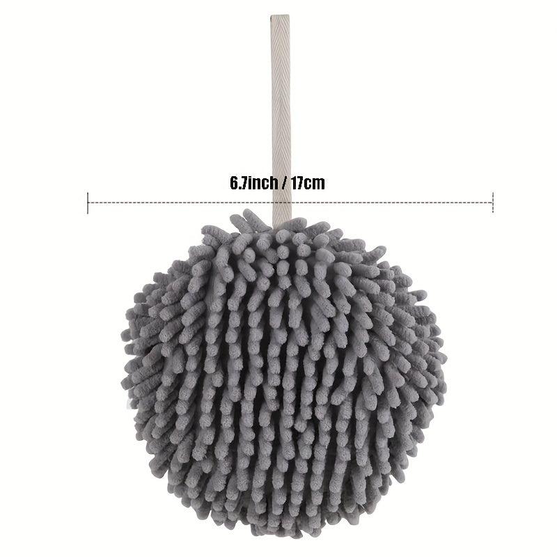 Chenille Hand Towels Soft Absorbent Quick Dry with Loop